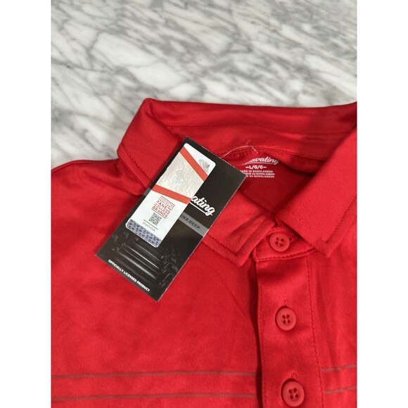 captivating University of Louisville Cardinals Polo Golf Shirt Mens Large Red - Picture 5 of 9